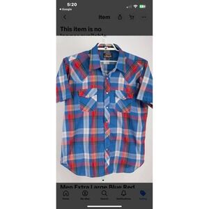 Outlaw Western Wear Shirts/ Pearl Snap Closure 2XL With Long Tail